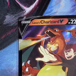 Lance's Charizard V SWSH133 Promo Sword & Shield Black Star Promo Cards NM - Image 2
