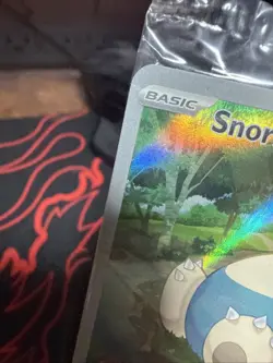 Pokemon TCG Snorlax Scarlet & Violet 151 Black Star Promo Card SVP 051 Sealed✨ - Image 2