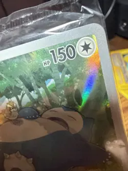 Pokemon TCG Snorlax Scarlet & Violet 151 Black Star Promo Card SVP 051 Sealed✨ - Image 3