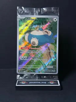Pokemon Scarlet & Violet Promo Cards Snorlax #051 Sealed - Image 1