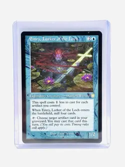 MTG, Emry, Lurker of the Loch (Retro Frame) Commander: the Brothers' War Regular - Image 1
