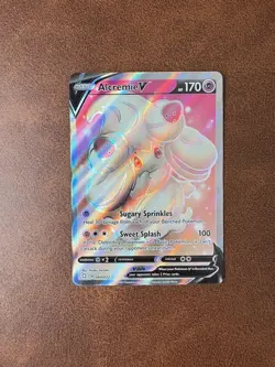 Pokemon Card Alcremie V 064/072 Shining Fates Full Art Rare M/NM - Image 1