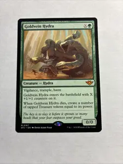 Goldvein Hydra - Outlaws of Thunder Junction MTG Plus Bonus Rare!!! - Image 1