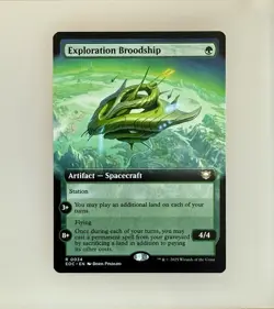 Exploration Broodship (Extended Art) Commander: Edge of Eternities Regular NM - Image 1