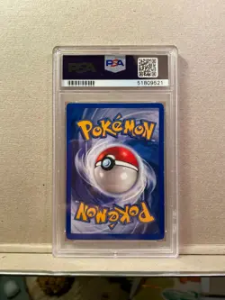 1999 Pokemon Base Set Shadowless Charizard 4/102 Holo Rare PSA 7 NM - Image 2