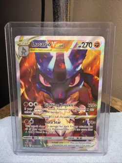 Pokemon TCG Lucario VSTAR SWSH291 Sword & Shield - Image 1