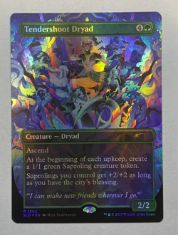 MTG - Secret Lair: Everyone's Invited - Tendershoot Dryad (#1902) - FOIL - Image 1