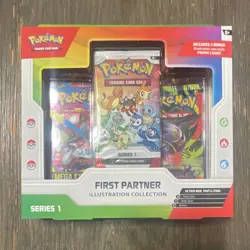 Pokemon Trading Card Game First Partner Illustration Collection Series 1 Box - Image 1