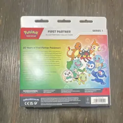 Pokemon Trading Card Game First Partner Illustration Collection Series 1 Box - Image 2