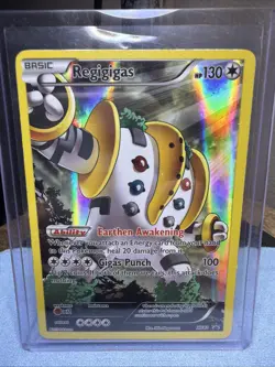 Regigigas (Full Art Promo) XY82 XY Holo Black Star Promo Pokemon TCG - Image 1