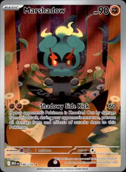 Marshadow 146/132 Illustration Rare - Pokemon ME01: Mega Evolution NM - Image 1