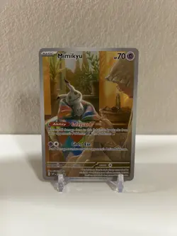 Pokemon Scarlet & Violet Promo Mimikyu 075 Holo NM - Image 1