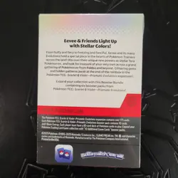 Pokemon Scarlet & Violet Prismatic Evolutions Booster Bundle Box 6 Packs - Image 2