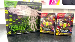 Pokemon Perfect Order ETB + x2 Build and Battle kits. Ready to ship. - Image 1