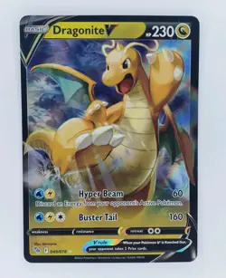 Pokemon GO Dragonite V 049/078 Holo Ultra Rare English - Image 1