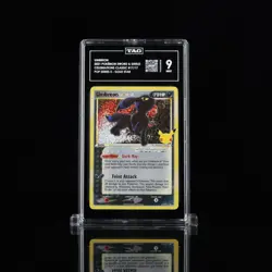 2021 POKEMON CELEBRATIONS CLASSIC COLLECTION #17 UMBREON-GOLD STAR TAG 9 - Image 1