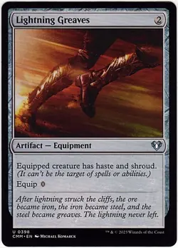MTG Commander Masters Lightning Greaves (Uncommon) - Image 1