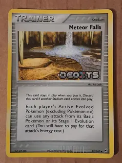 Pokemon Meteor Falls 89/107 Deoxys Reverse Holo Rare LP See Pictures - Image 1