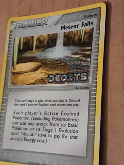 Pokemon Meteor Falls 89/107 Deoxys Reverse Holo Rare LP See Pictures - Image 2