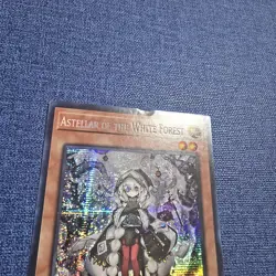 Yugioh Astellar of the White Forest MP25-EN079 - Prismatic Secret Rare - 1st Ed - Image 3