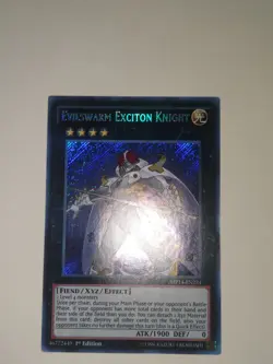 Yu-Gi-Oh! MP14-EN224 Evilswarm Exciton Knight Secret Rare 1st Ed - Image 2