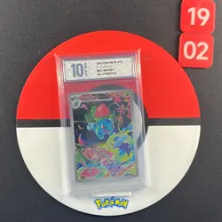 Ivysaur AR 065/063 Mega Brave M1L Pokemon Card Japanese Grade10 - Image 1