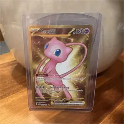Pokemon Mew Ex 193/165 Scarlet & Violet 151 Ultra Rare Holo 180 HP Basic Card - Image 1