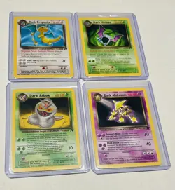 Pokemon Card Lot Dark Lot Team Rocket - Image 1