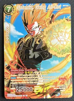 Gotenks, Going All-Out BT10-110 SPR Dragon Ball Z Super Card Game NM/M - Image 1