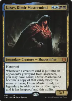 Lazav, Dimir Mastermind M Commander: Zendikar Rising 92 - MTG - Image 1
