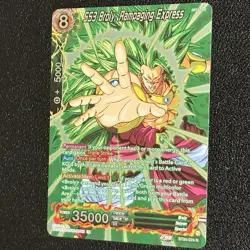 SS3 Broly Rampaging Express Alt Silver Foil BT24 074 R Dragon Ball Super Card - Image 3
