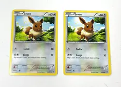 Pokemon Eevee Card Lot 8 Cards XY Evolutions Fates Collide - Image 2
