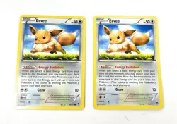 Pokemon Eevee Card Lot 8 Cards XY Evolutions Fates Collide - Image 3