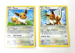 Pokemon Eevee Card Lot 8 Cards XY Evolutions Fates Collide - Image 4
