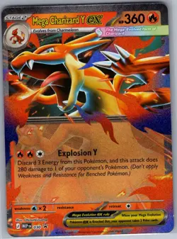 Mega Charizard Y ex - 030 ME: Mega Evolution Promo - Pokemon Card - NM - Image 1