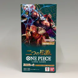 ONE PIECE Card Game " Two Legends " OP-08 Booster Box w/Promo 2 Poster TCG JAPAN - Image 5