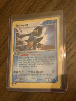 Pokemon Swampert EX TCG Reverse Holo Holo Rare Card Ruby and Sapphire 13/109 - Image 1