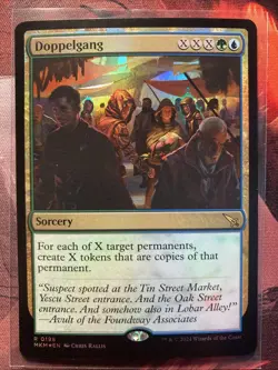 MTG Doppelgang FOIL Murders at Karlov Manor MKM 0198 Rare NM - Image 1