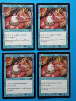 MTG 4x Peek x4 LP Odyssey Magic the Gathering Playset - Image 1