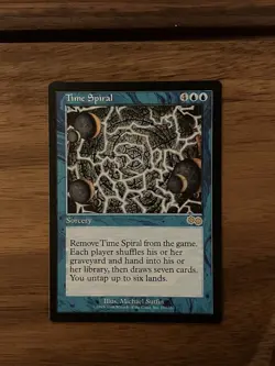 Magic: The Gathering MTG Time Spiral Urza's Saga Rare ungraded LP No Reserve - Image 1