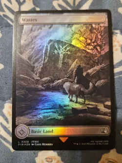 Wastes FOIL - FIN Final Fantasy - Magic MTG - Image 2