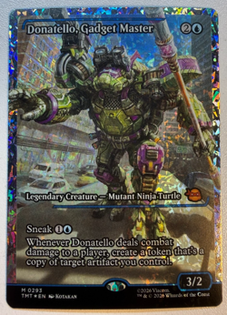 Donatello, Gadget Master M0293 FRACTURED Foil TMNT - Image 1