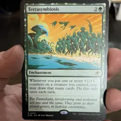 Magic: The Gathering Terrasymbiosis Edge of Eternities Enchantment Green 210 - Image 1