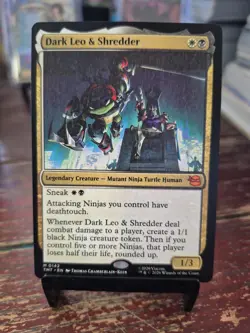 MTG: Teenage Mutant Ninja Turtles ~ Dark Leo & Shredder (Mythic) Regular #142 - Image 1