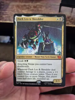 MTG: Teenage Mutant Ninja Turtles ~ Dark Leo & Shredder (Mythic) Regular #142 - Image 4
