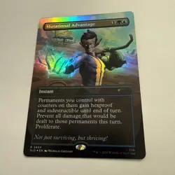 Mutational Advantage FOIL 2454 Secret Lair Drop SLD MTG Regular Rare Unplayed NM - Image 1