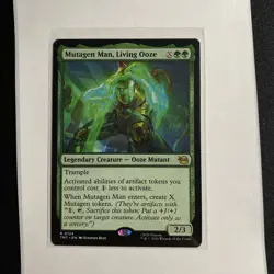 MTG Mutagen Man, Living Ooze Teenage Mutant Ninja Turtles #124 Rare - Image 1