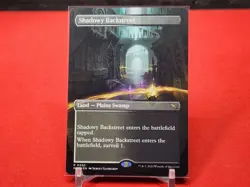 Shadowy Backstreet (Borderless) Murders at Karlov Manor Regular NM - Image 1