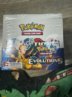 Pokemon TCG XY Evolutions Booster Box Factory Sealed 36 Packs 2016 w/ Case - Image 1