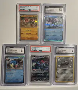 Pokemon Graded Lot PSA & CGC SLABS ONLY Lot of x5 - Image 1